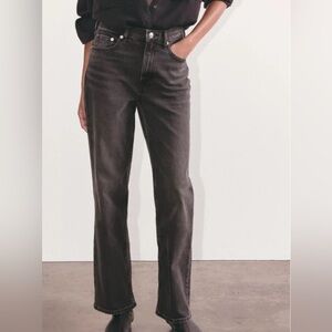 Everlane The Cheeky Jean in Night wash black size 28